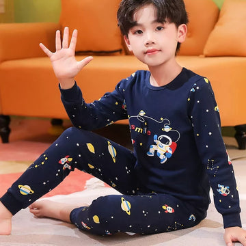 Blue Spaceship Kids wear