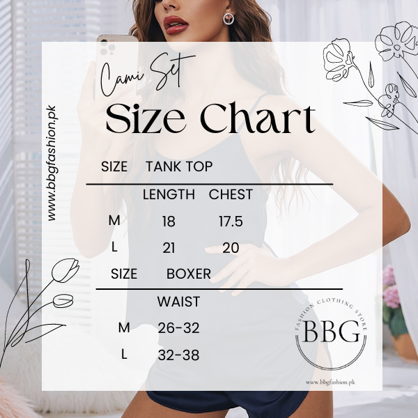 Red Women Sexy Satin Pajamas Sets Short Sling Top with Cami Shorts
