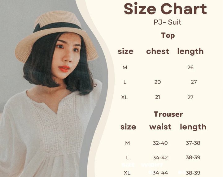 Red Long Sleeve Women Night Suit PJ Set 3 Pieces